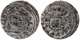 1664. Felipe IV. Burgos. R. 4 maravedís. (AC. 191). 0,96 g. MBC/MBC-.