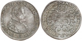 1655. Felipe IV. Bruselas. Oficina de pesos y medidas. Jetón. (Dugniolle 4076 var). 6,23 g. MBC-.