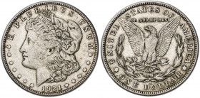 Estados Unidos. 1921. S (San Francisco). 1 dólar. (Kr. 110). AG. 26,70 g. MBC+.