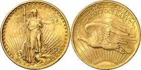 Estados Unidos. 1922. Filadelfia. 20 dólares. (Fr. 185) (Kr. 131). AU. 33,41 g. EBC-.