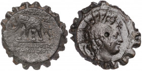 Lote de 2 bronces del Imperio Seléucida (Antíoco VI). A examinar. MBC/MBC+.