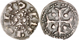 Comtats de Barcelona - Ausona, Girona i Carcassona. Ramon Berenguer III (1096-1131). Barcelona. Diner. (Cru.V.S. 31.4) (Cru.C.G. 1839a). Escasa. 0,73 ...