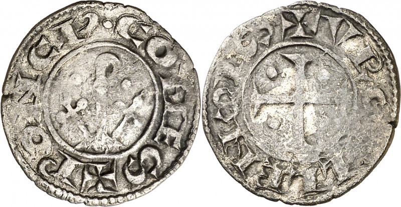 Comtat d'Urgell. Ponç de Cabrera (1236-1243). Agramunt. Diner. (Cru.V.S. 126) (C...
