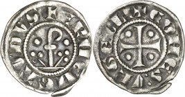 Comtat d'Urgell. Ermengol X (1267-1314). Agramunt. Diner. (Cru.V.S. 128) (Cru.C.G. 1945). 0,80 g. MBC/MBC+.
