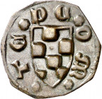 Comtat d'Urgell. Teresa d'Entença (1314-1328). Balaguer. Pugesa. (Cru.V.S. 133) (Cru.C.G. 1950). T latina. Escasa. 0,41 g. MBC+.