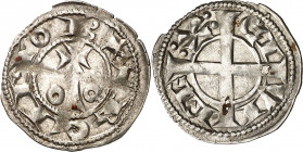 Alfons I (1162-1196). Barcelona. Diner. (Cru.V.S. 296) (Cru.C.G. 2100). 1,03 g. EBC-.
