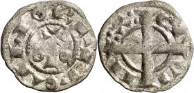 Alfons I (1162-1196). Barcelona. Òbol. (Cru.V.S. 297) (Cru.C.G. 2101). Brillo original. 0,55 g. EBC-.