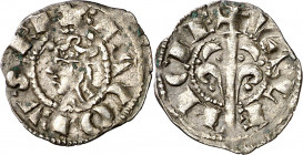 Jaume I (1213-1276). València. Òbol. (Cru.V.S. 317) (Cru.C.G. 2133). Tercera emisión. Escasa y más así. 0,36 g. MBC+/EBC-.