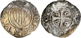 Jaume II (1291-1327). Sardenya (Bonaire). Alfonsí menut. (Cru.V.S. 363) (Cru.C.G. 2180) (V.Q. 5533, mismo ejemplar) (MIR. 5). Ex Colección Ramon Munta...