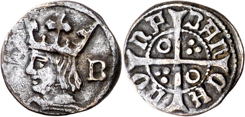 Ferran II (1479-1516). Barcelona. Quart de croat. (Cru.V.S. 1144.1) (Cru.C.G. 30...