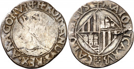 Ferran II (1479-1516). Mallorca. Ral. (Cru.V.S. 1184) (Cru.C.G. 3097) (V.Q. 6389, mismo ejemplar). Grieta. Ex Áureo & Calicó 20/03/2014, nº 1336, como...