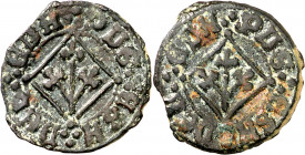 Lleida. Pugesa. (Cru.V.S. 1451) (Cru.L. 1741) (Cru.C.G. 3753). 2,16 g. MBC-.