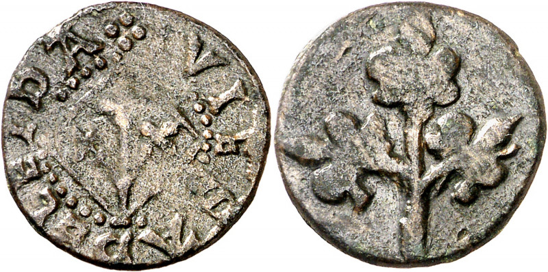 Lleida. Pugesa. (Cru.V.S. 1471) (Cru.L. 1761) (Cru.C.G. 3769). 2,52 g. MBC-.