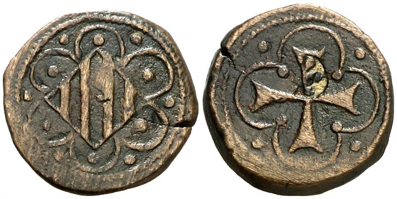 (1465-mediados del s. XVI). Ponderal de florí / pacífic. (Cru.Pesals 86-4 sim). ...