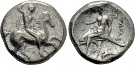 CALABRIA. Tarentum. Nomos (Circa 332-302 BC).