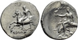 CALABRIA. Tarentum. Nomos (Circa 302-280 BC).