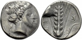 LUCANIA. Metapontion. Nomos (Circa 400-340 BC).