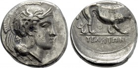 LUCANIA. Velia. Nomos (Circa 340-334 BC).