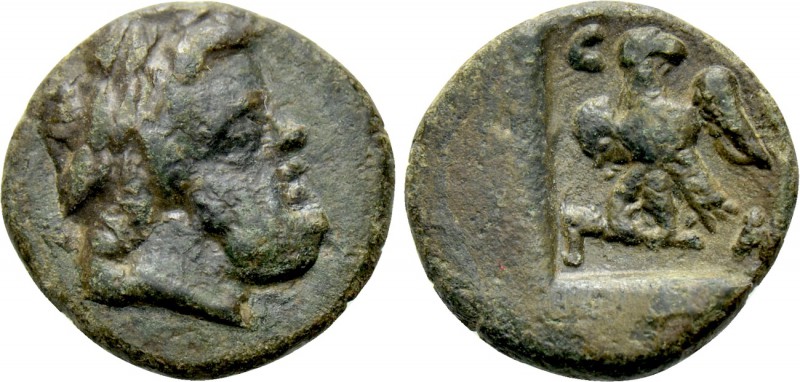THRACO-MACEDONIAN REGION. Uncertain. Ae (Circa 3rd century BC). 

Obv: Bearded...