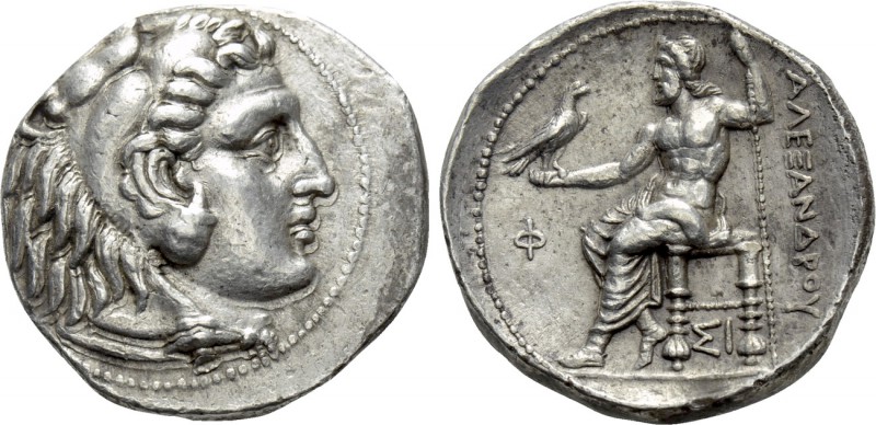 KINGS OF MACEDON. Alexander III 'the Great' (336-323 BC). Tetradrachm. Sidon. Da...