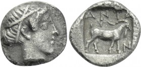 TROAS. Antandros. Obol (Circa 5th century BC).
