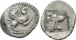 TROAS. Assos. Obol (Circa 500-450 BC).