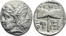 TROAS. Tenedos. Drachm (Late 5th-early 4th centuries BC).