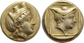 LESBOS. Mytilene. EL Hekte (Circa 412-378 BC).