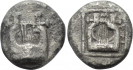 LESBOS. Mytilene. Obol (Circa 400-350 BC).