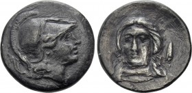 AEOLIS. Myrina. Hemidrachm (4th century BC).