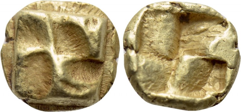 IONIA. Uncertain. EL 1/24 Stater (Circa 625-600 BC). 

Obv: Raised countercloc...