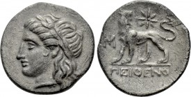 IONIA. Miletos. Hemidrachm (Circa 259-246 BC). Peithenos, magistrate.