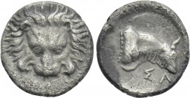 IONIA. Samos. Obol (Circa 400-380 BC).