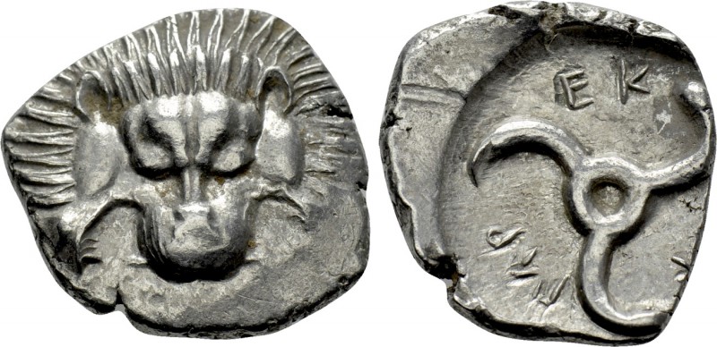 DYNASTS OF LYCIA. Perikles (Circa 380-360 BC). Tetrobol. Uncertain mint, possibl...