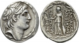 SELEUKID KINGDOM. Antiochos VII Euergetes (Sidetes) (138-129 BC). Tetradrachm. Antioch on the Orontes.