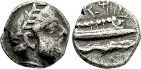 PHOENICIA. Arados. Uncertain king (Circa 400-384 BC). 1/12 Shekel.