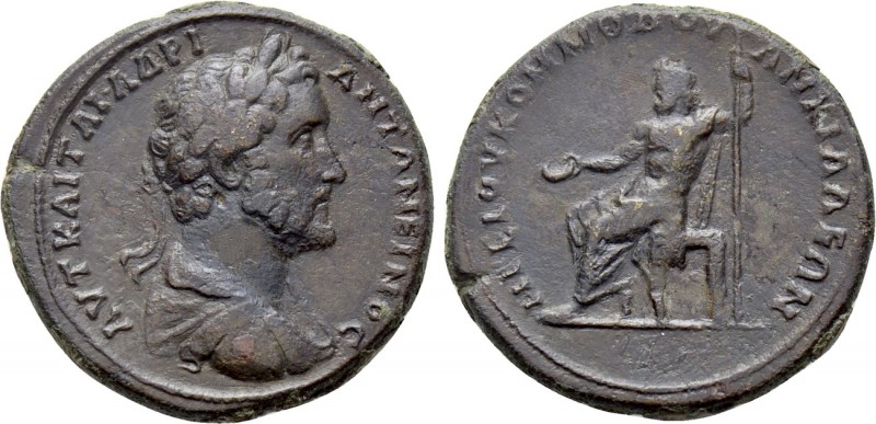 THRACE. Anchialus. Antoninus Pius (138-161). Ae. C. Iulius Commodus Orfitianus, ...