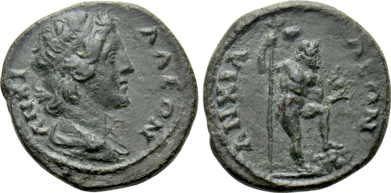 THRACE. Anchialus. Psuedo-autonomous. Time of the Antonines (139-192). Ae Diassa...