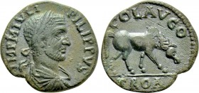 TROAS. Alexandria. Philip I the Arab (244-249). Ae As.