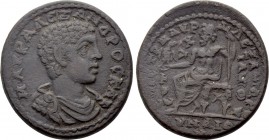 AEOLIS. Cyme. Severus Alexander (Caesar, 222). Ae. M. Aur. Alexander, son of Eutychianos, strategos.