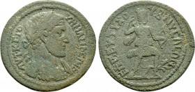 LYDIA. Nysa. Maximinus Thrax (235-238). Ae. Aur. Eutychos II, grammateus.