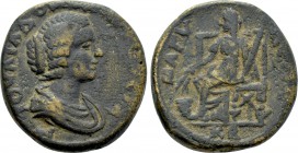 PAMPHYLIA. Magydus. Julia Domna (Augusta, 193-217). Ae.