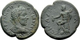PAMPHYLIA. Sillyum. Macrinus (217-218). Ae.