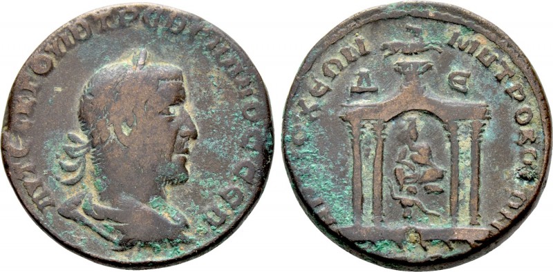 SELEUCIS & PIERIA. Antioch. Trebonianus Gallus (251-253). Ae Octassarion. 

Ob...