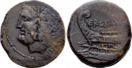 GARGILIUS, OGULNIUS and VERGILIUS. As (86 BC). Rome.