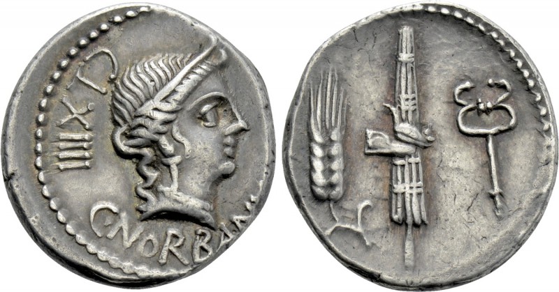C. NORBANUS. Denarius (83 BC). Rome. 

Obv: C NORBANVS. 
Diademed head of Ven...