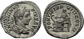 CARACALLA (198-217). Denarius. Rome.