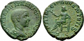 HOSTILIAN (Caesar, 250-251). As or Dupondius. Rome.