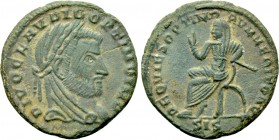 DIVUS CLAUDIUS II GOTHICUS (Died 270). Half Follis. Siscia. Struck under Constantine I the Great.