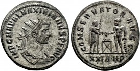MAXIMIANUS HERCULIUS (First reign, 286-305). Antoninianus. Siscia.